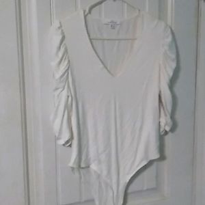 Love Tree White Bodysuit Size XL